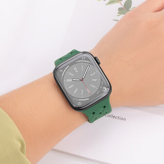 Hoco Flexible WA 16 Watch Bandje - Geschikt voor Watch - 38MM / 40MM / 41MM - Groen