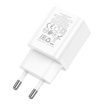 OnePlus 8 - 1m Type C &amp;amp; Stekker (N27) - 20W - Wit