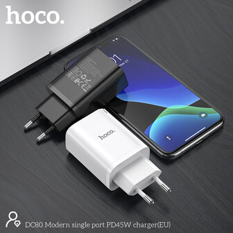 Hoco - DC80 - 45W Fast Charge