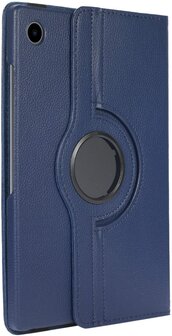 Samsung Tab A9 - Donker Blauw - Draaibare Case