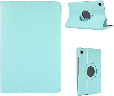 Samsung Tab A9 - Licht Blauw - Draaibare Case