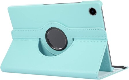 Samsung Tab A9 - Licht Blauw - Draaibare Case