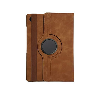 Samsung Tab A9 - Sienna Brown - Draaibare Case