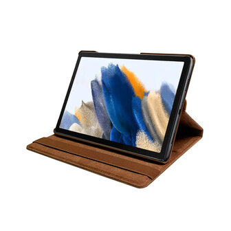 Samsung Tab A9 - Sienna Brown - Draaibare Case