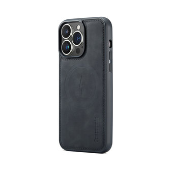 iPhone 15 Pro Charcoal Gray - 2 in 1 MagSafe Book Case