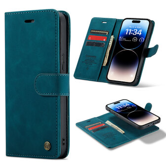 iPhone 15 Pro Emerald Green - 2 in 1 Book Case