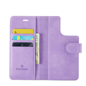 iPhone 15 Pro Bright Lila - 2 in 1 MagSafe Book Case