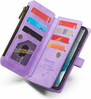 Samsung S23 Bright Lila - Book Case met Rits