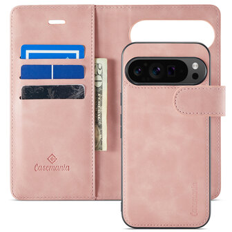 Pixel 9 Pro - Pale Pink - 2 in 1 Book Case