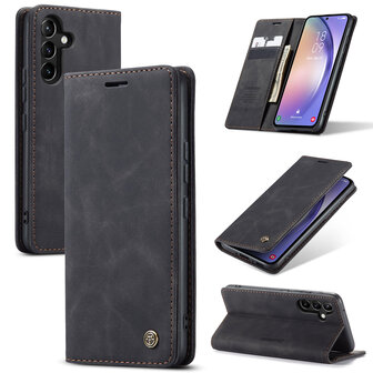 Samsung A15 - Charcoal Gray - Book Case