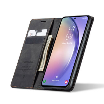 Samsung A15 - Charcoal Gray - Book Case