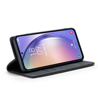 Samsung A15 - Charcoal Gray - Book Case