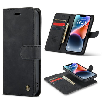 iPhone 16e - 2 in 1 Book Case - Charcoal Gray