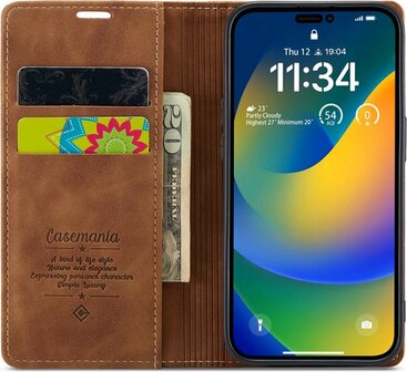 iPhone 14 Pro Max Sienna Brown - Book Cover