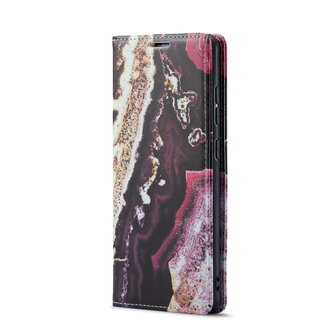 Samsung A53 Magenta Eudialyte - Marmer Book Case