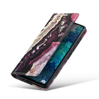 Samsung A53 Magenta Eudialyte - Marmer Book Case