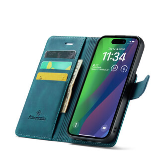 iPhone 15 Pro Max Emerald Green - 2 in 1 MagSafe Book Case