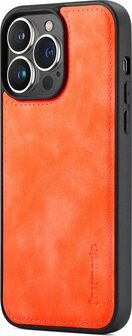 iPhone 14 Pro Max Topaz Orange - 2 in 1 Book Case