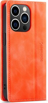 iPhone 14 Pro Max Topaz Orange - Book Case