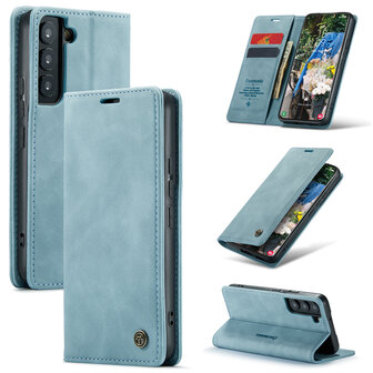 Samsung S24 Plus Aqua Blue - Book Case