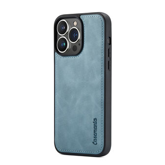 iPhone 15 Pro Max Aqua Blue - 2 in 1 Book Case