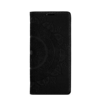 Samsung A15 - Charcoal Gray - Mandala Book Case