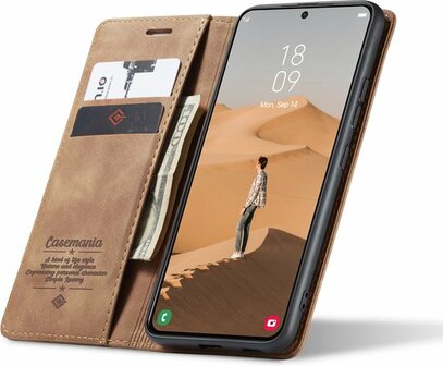 Oppo Find X5 Lite Sienna Brown - Book Case