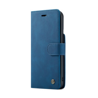 iPhone 15 Pro Max Navy Blue- 2 in 1 MagSafe Book Case