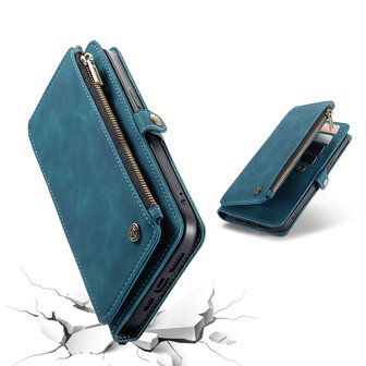 iPhone 15 Pro Emerald Green - MagSafe Book Case met Rits