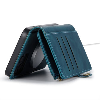 iPhone 15 Pro Emerald Green - MagSafe Book Case met Rits