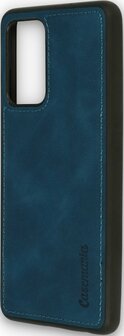 Reno 8 Lite Navy Blue - 2 in 1 Book Case