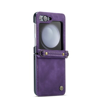 Samsung Flip 6 - Deep Purple - Book Case met Koord