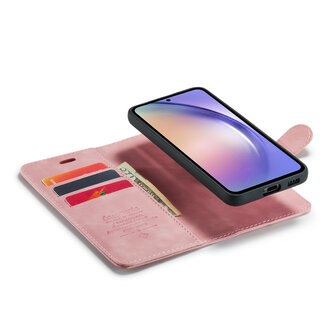 Samsung A56 - Pale Pink - 2 in 1 Book Case