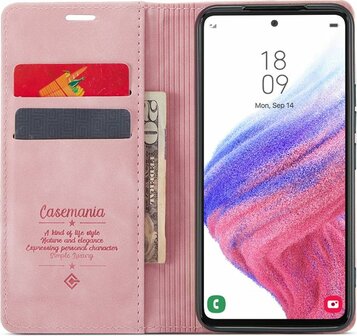 Oppo Reno 8 Lite Pale Pink - Book Case