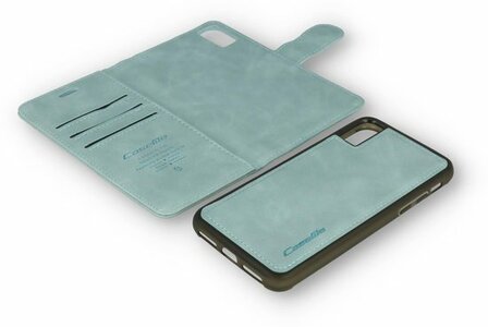 iPhone XR Aqua Blue - 2 in 1 Book Case