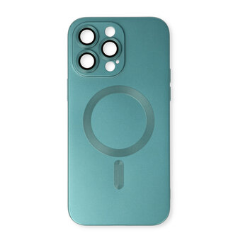 iPhone 12 Pro Blauw - MagSafe Matte TPU