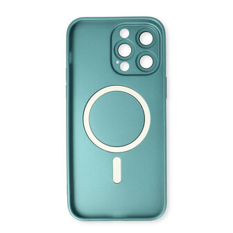 iPhone 12 Pro Blauw - MagSafe Matte TPU