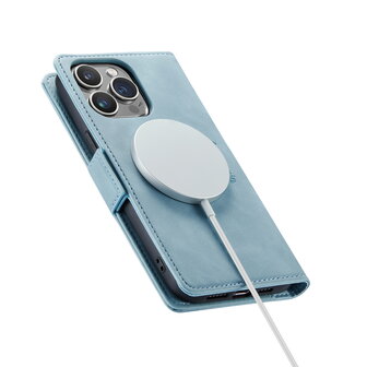 iPhone 15 Pro Max Aqua Blue - MagSafe Book Case