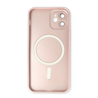 iPhone 12 Roze - MagSafe Matte TPU Cover