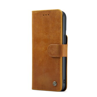 iPhone 15 Pro Max - Sienna Brown - 2 in 1 Lederen MagSafe Case