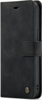 iPhone 14 Pro Max Charcoal Gray - 2 in 1 Book Case