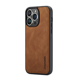 iPhone 15 Pro Max Sienna Brown - 2 in 1 Book Case