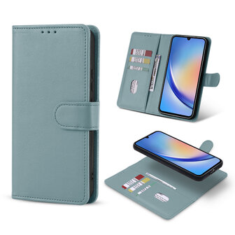 Samsung A34 5G - Blauw - 2 in 1 Book Case