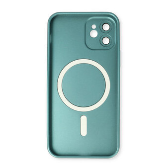 iPhone 12 Blauw - MagSafe Matte TPU