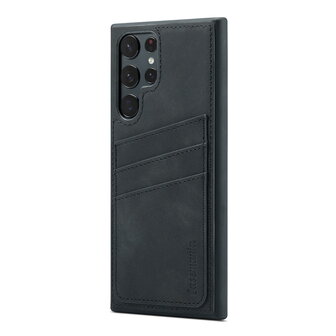 Samsung S25 Ultra - Back Cover met Kaarthouder - Charcoal Gray