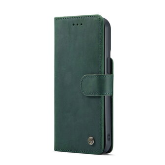 iPhone 15 Pro Max - Emerald Green - 2 in 1 Lederen MagSafe Case