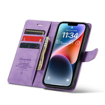 iPhone 16e - 2 in 1 Book Case - Bright Lila