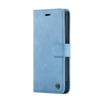 iPhone 15 Pro Sky Blue - 2 in 1 Book Case