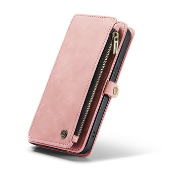 iPhone 15 Pro Pale Pink - MagSafe Book Case met Rits