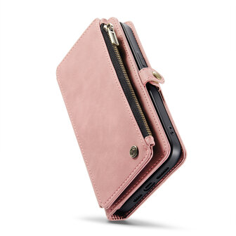 iPhone 15 Pro Pale Pink - MagSafe Book Case met Rits